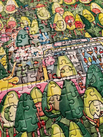 Avocado Park Solved Puzzle